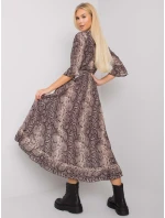 Šaty TW SK BI 24502 1.64P čierna a béžová Šaty TW SK BI 24502 1.64P čierna a béžová