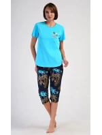 Dámske capri pyžamo Tropicana Dámske capri pyžamo Tropicana
