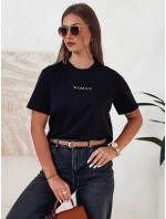 Dámske tričko WOMAN black FashionStreet RY2554