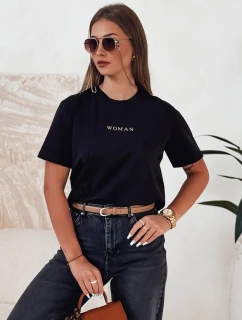 Dámske tričko WOMAN black FashionStreet RY2554