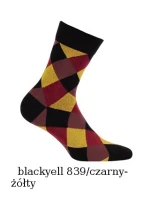 Pánske ponožky Wola Perfect Man vzorované W 94N03 Casual Pánske ponožky Wola Perfect Man vzorované W 94N03 Casual