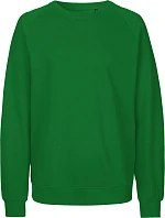 Neutral O 63001 Unisex mikina s raglánovými rukávmi z bio bavlny 77.6301 zelená Neutral O 63001 Unisex mikina s raglánovými rukávmi z bio bavlny 77.6301 zelená