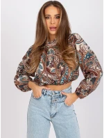 Blúzka DHJ BZ 15170.39 tmavá lila