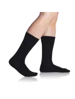 Bambusové klasické pánske ponožky BAMBUS COMFORT SOCKS - Bellinda - čierna Bambusové klasické pánske ponožky BAMBUS COMFORT SOCKS - Bellinda - čierna