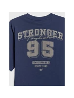 4F 4FJRSS26TTSHM3465-31S Chlapčenské tričko s voľnou potlačou