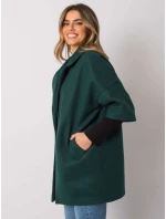 Dámsky kabát CHA PL 0409.30x tmavo zelený