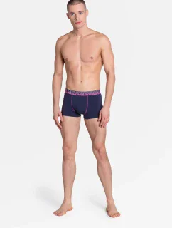 Luxusné boxerky 38835-MLC Sada 2 kusov v tmavo modrej a tmavo ružovej farbe - Henderson