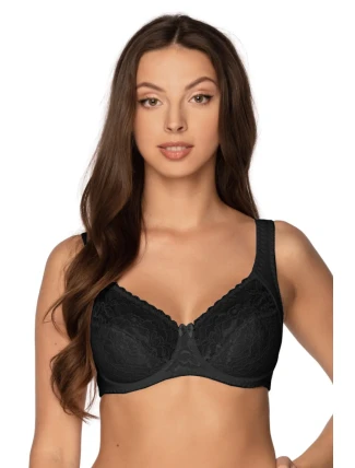 Mäkká dámska podprsenka soft Gaia 1160 Arabela Čierna