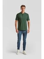 Fruit of the Loom Heavy 65/35 Pique Polo – polo tričko z hrubej bavlny 16.3204 fľaškovozelená