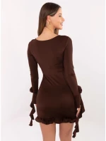 Šaty MI SK A1565.80 hnedé