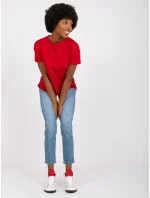 Tričko TW TS 1004.24x tmavo červená