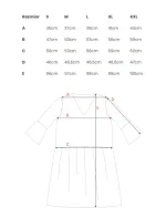 S214 Šifónové šaty so spadnutým pásom - model 1