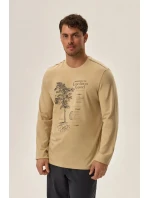 Pánske pyžamo 41905 Jerry béžová - HENDERSON