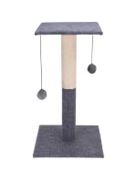 ŠKRABACÍ STROM PRE MAČKY 59CM 2 LOPTIČKY