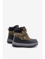 Ocieplane Śniegowce Chłopięce Lee Cooper LCJ-23-01-2058 Zielone