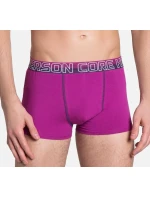 Luxusné boxerky 38835-MLC Sada 2 kusov v tmavo modrej a tmavo ružovej farbe - Henderson