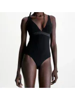 Dámske jednodielne plavky KW0KW02137-BEH - Calvin Klein