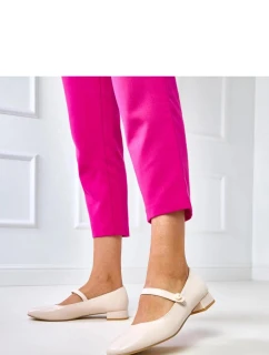 Dámske lodičky GG3071-3 Light beige - YOLERA