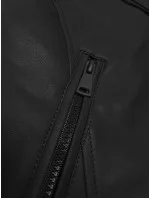 Bunda Ramones s asymetrickým zipsom J Style Black (11Z8130) Bunda Ramones s asymetrickým zipsom J Style Black (11Z8130)