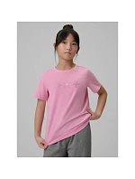 Dievčenské tričko s potlačou 4F 4FJRSS26TTSHF3455-56S deti