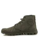 Topánky Palladium PAMPA HI COATED U 74375-377-M Dusky Green