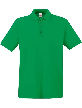 Fruit of the Loom Premium Polo Piqué – polokošeľa 16.3218, kelly green Fruit of the Loom Premium Polo Piqué – polokošeľa 16.3218, kelly green