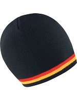 Result Headwear R 368X Pletená čiapka s kontrastnými pruhmi 28.368X čierna/červená-zlatá Result Headwear R 368X Pletená čiapka s kontrastnými pruhmi 28.368X čierna/červená-zlatá