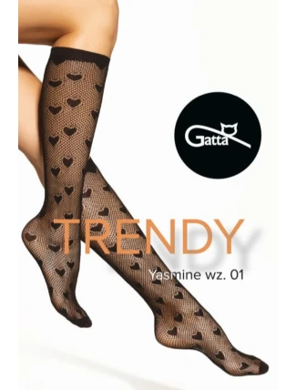 YASMINE KNEE SOCKS 01- Ponožky