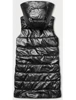 Dámska vesta s asymetrickým zipsom graphite (16M9117-105)