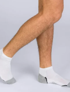 Pánske športové ponožky 3 páry DIM SPORT IN-SHOE 3x - DIM SPORT - biela