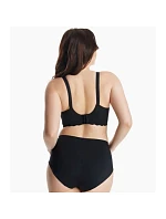 MOMCOZY YN46 bezšvová dojčiaca podprsenka Floral Support, čierna, veľkosť S
