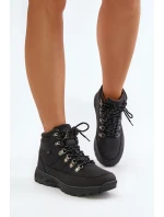 Ocieplane Buty Trekkingowe Męskie Lee Cooper LCJ-24-03-3034M Czarne