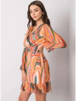 Šaty DHJ SK 12220 4.21 oranžová