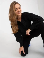 Dámsky sveter TW SW BI 9029.84 čierny