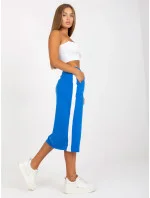 Dámska tepláková sukňa RV SD 8073.73P Tmavomodrá s bielou - Rue Paris Dámska tepláková sukňa RV SD 8073.73P Tmavomodrá s bielou - Rue Paris