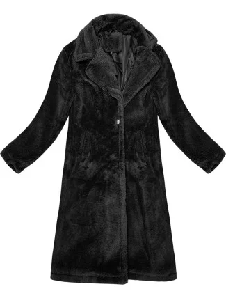 Dámsky kabát z ovčej kože J Style Black (11Z8157)