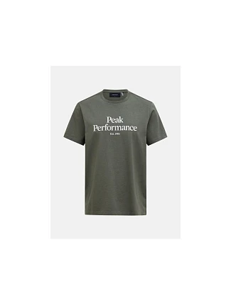 Pánske tričko PEAK PERFORMANCE M Original Tee, zelené Pánske tričko PEAK PERFORMANCE M Original Tee, zelené