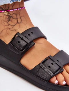 Dámske ľahké sandále Big Star - čierne