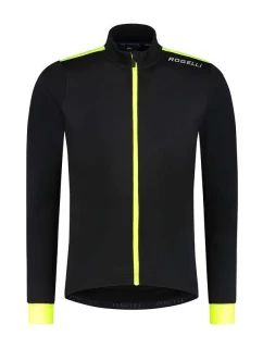Rogelli dres s dlhým rukávom CORE black-fluor M