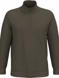 Kariban K 478 Mikina s 1/4 zipsom 20.K478 tmavá khaki