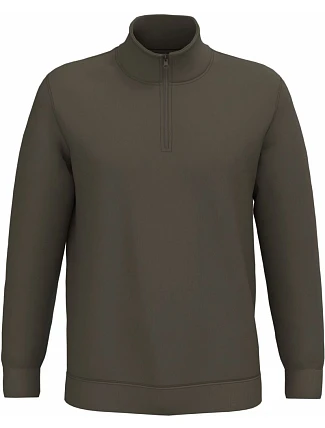 Kariban K 478 Mikina s 1/4 zipsom 20.K478 tmavá khaki Kariban K 478 Mikina s 1/4 zipsom 20.K478 tmavá khaki