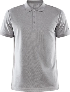 Craft Corporate CORE Unify Polo Shirt M Pánske športové polo tričko 81.9138 šedá melírovaná