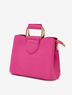 Malý kufor taška Eco Leather Fuchsia Lorielle