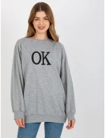 Mikina EM BL ES 21 536.94 sivá