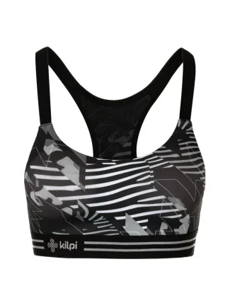 Dámska športová podprsenka Rinta-w Čierna so sivou - Kilpi Dámska športová podprsenka Rinta-w Čierna so sivou - Kilpi