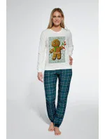 Cornette 671/347 Cookie long/r S-2XL dámske pyžamo