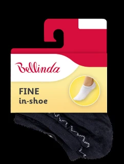 Dámske nízke ponožky FINE IN-SHOE SOCKS - Bellinda - čierna
