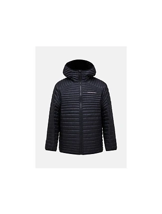 Pánska bunda PEAK PERFORMANCE M Monolight Insulated Hood Jacket, čierna Pánska bunda PEAK PERFORMANCE M Monolight Insulated Hood Jacket, čierna