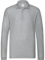Fruit of the Loom Premium Polo LSL Piqué – polokošeľa s dlhým rukávom 16.3310 athletic heather Fruit of the Loom Premium Polo LSL Piqué – polokošeľa s dlhým rukávom 16.3310 athletic heather