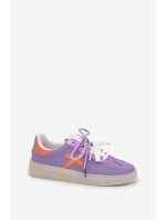 Niskie Buty Sportowe Damskie Fioletowe Zelevelis